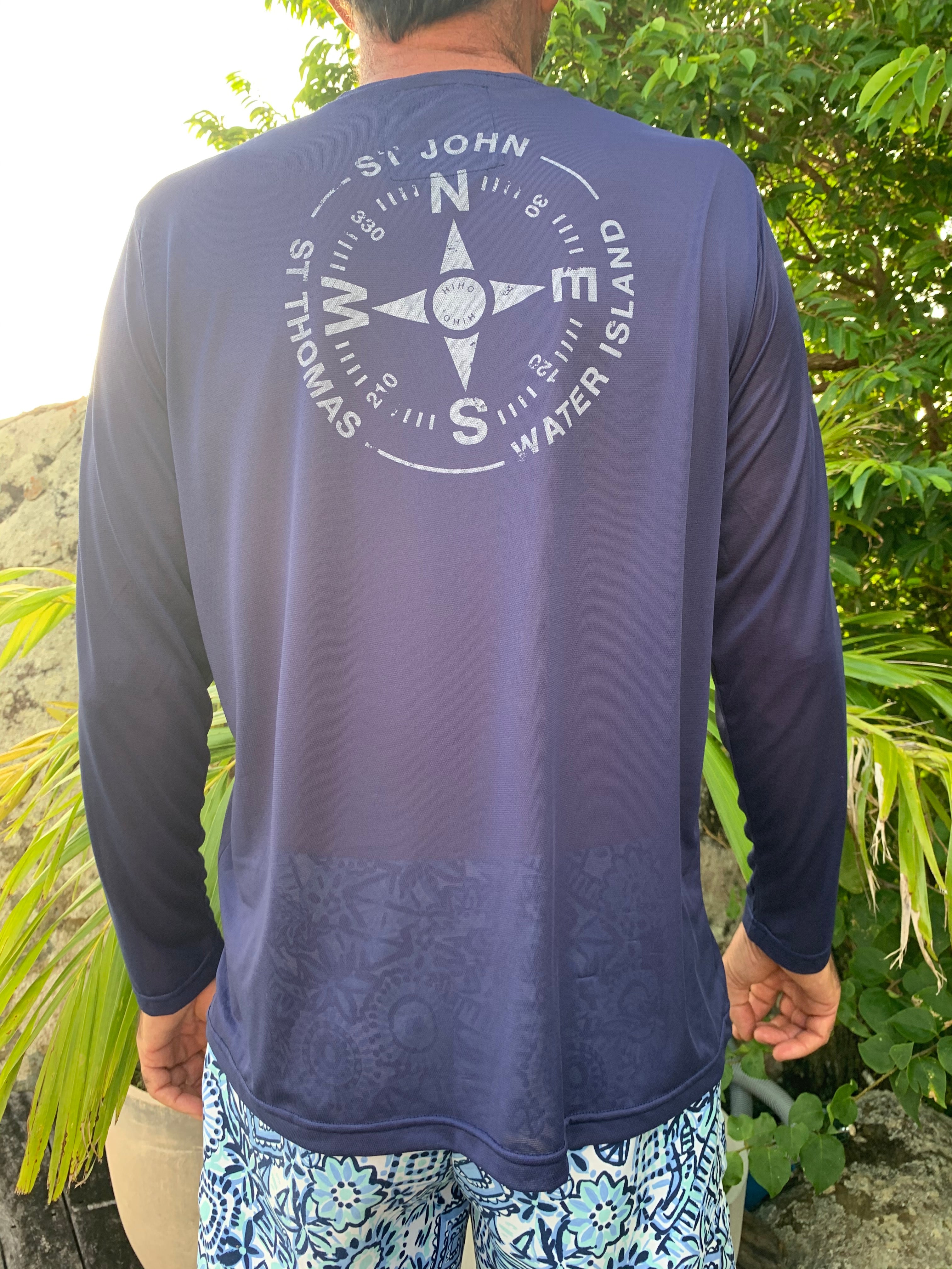 Compass - UPF 50 Long Sleeve Sun Shirt