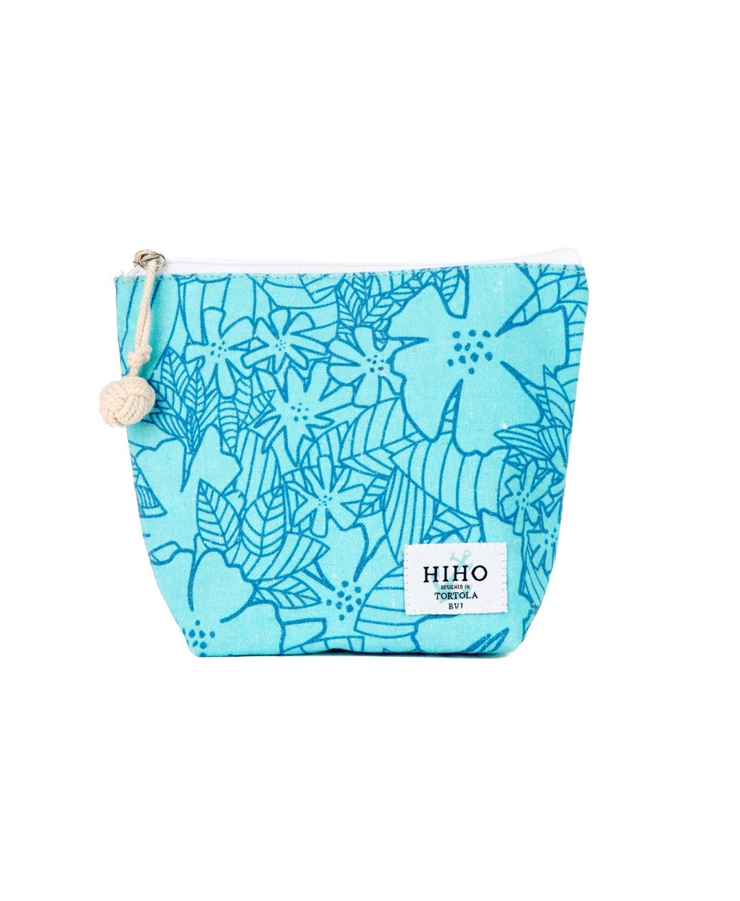 Blue Cypress Small Zip Pouch