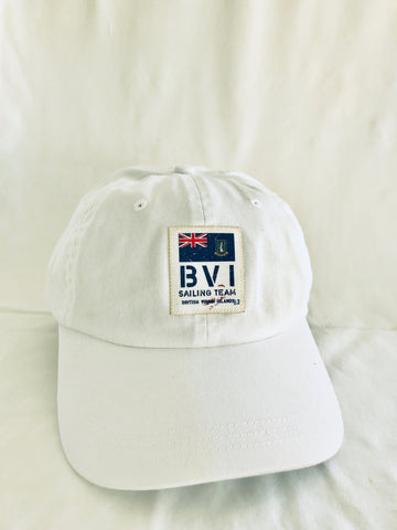 Cam Wide Brim Hat Hiho Logo - White
