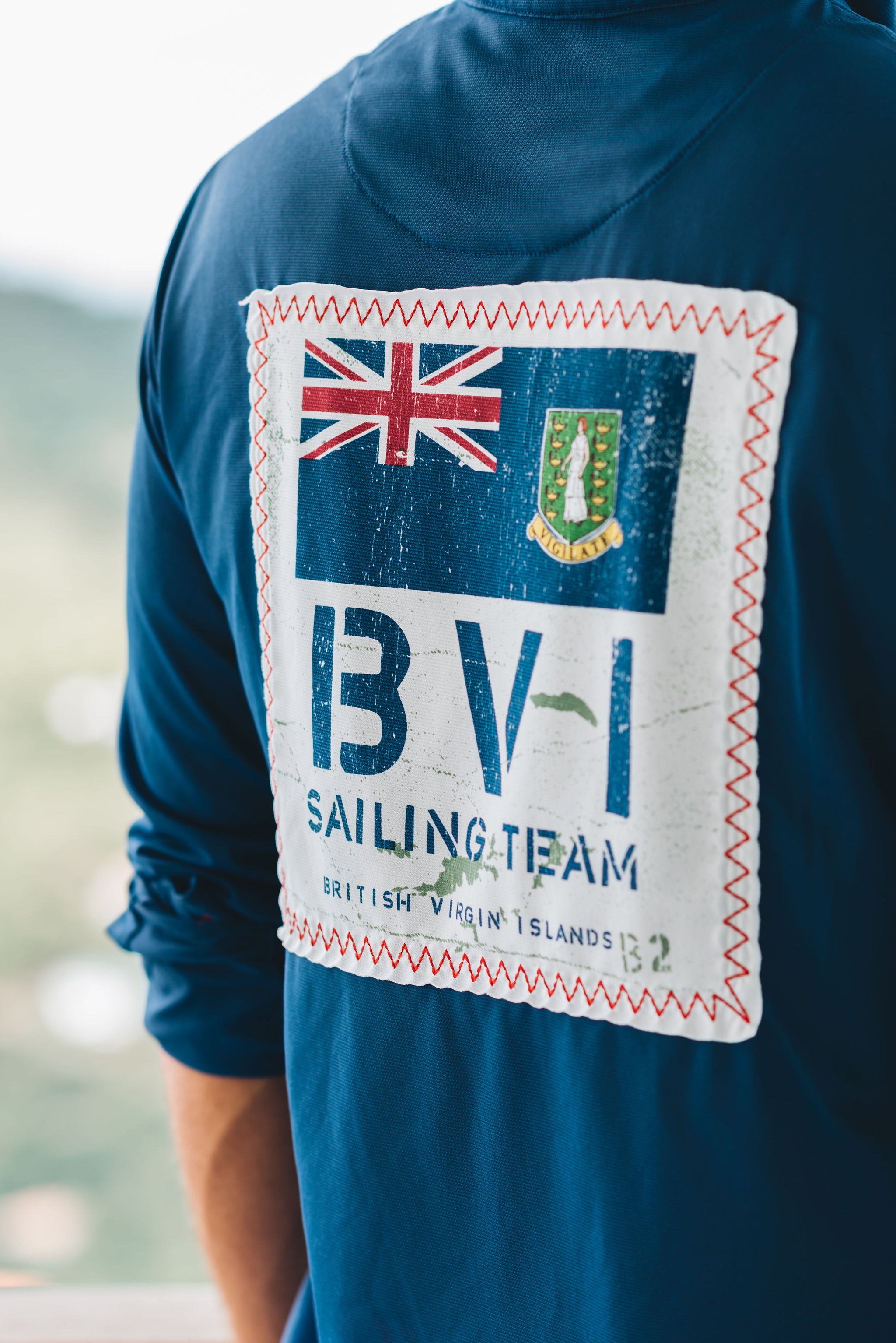 R3 Bvi Sailing Team UPF50 Shirt - Racing Blue Racing Blue / M